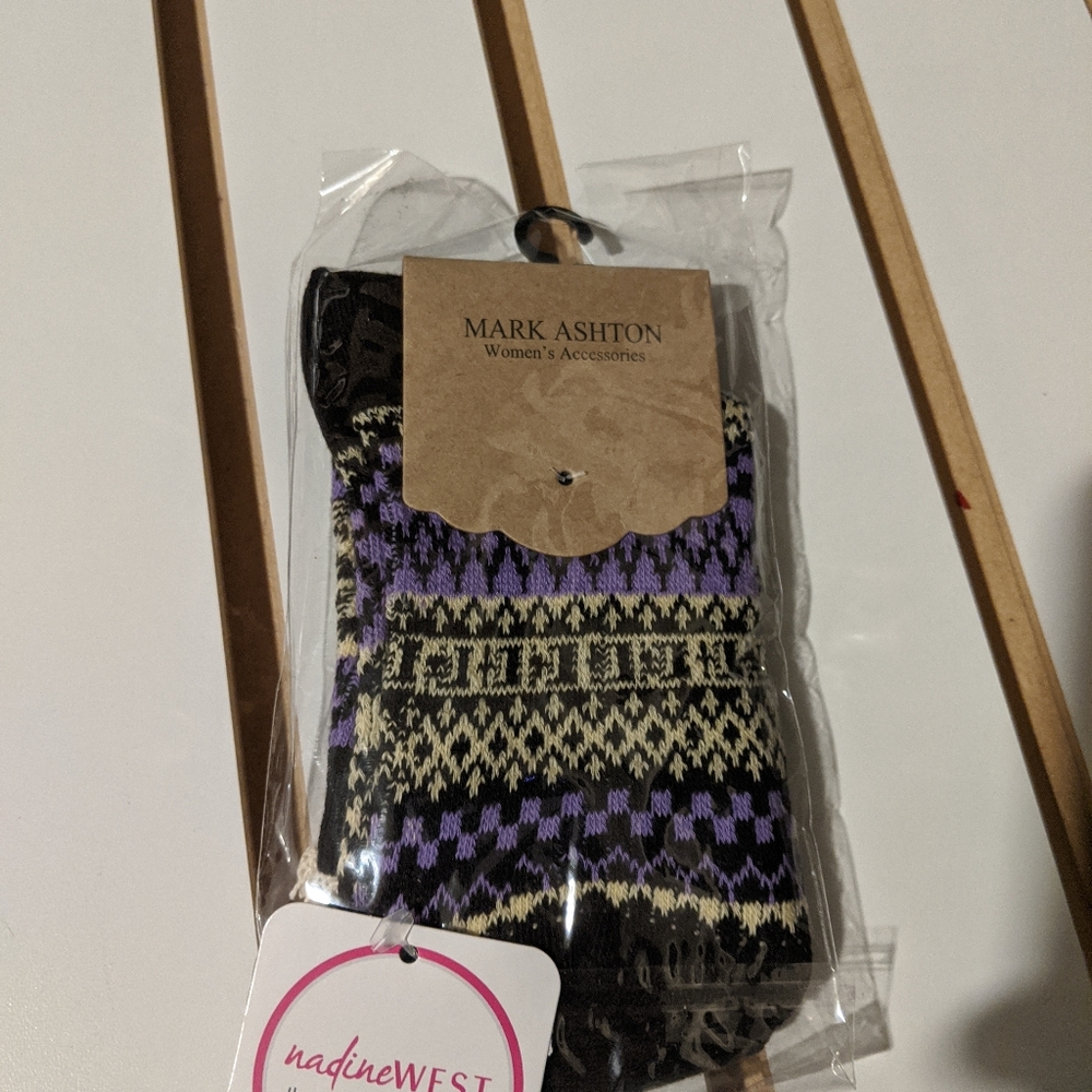 Mark ashton 90505 purple socks